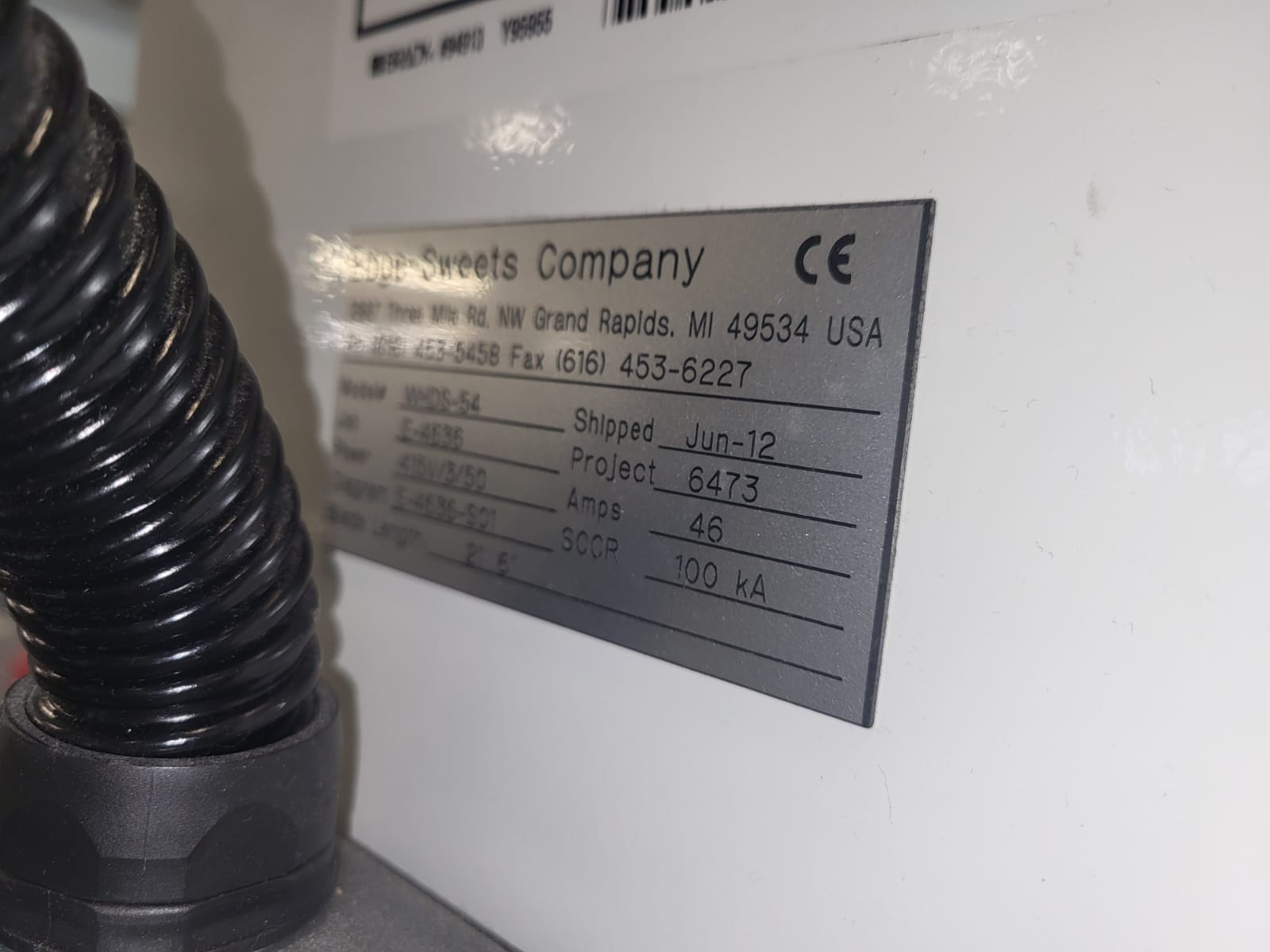 Used ESCO Foam Saw/Sitter