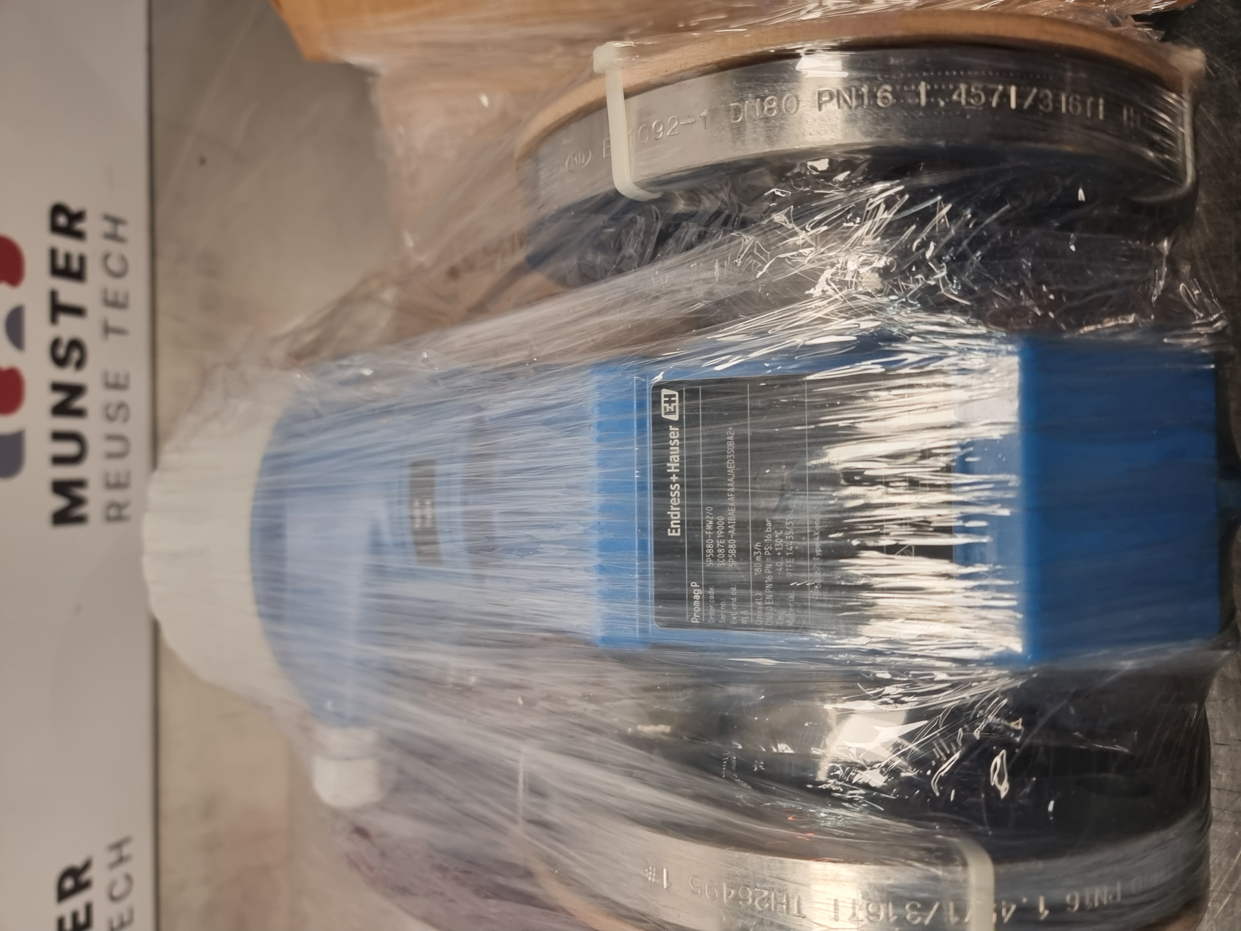 Endress Hauser Promag P Flow Sensor & Transmitter | 50P5B80-EMW2/0 | 180m³/h MAX