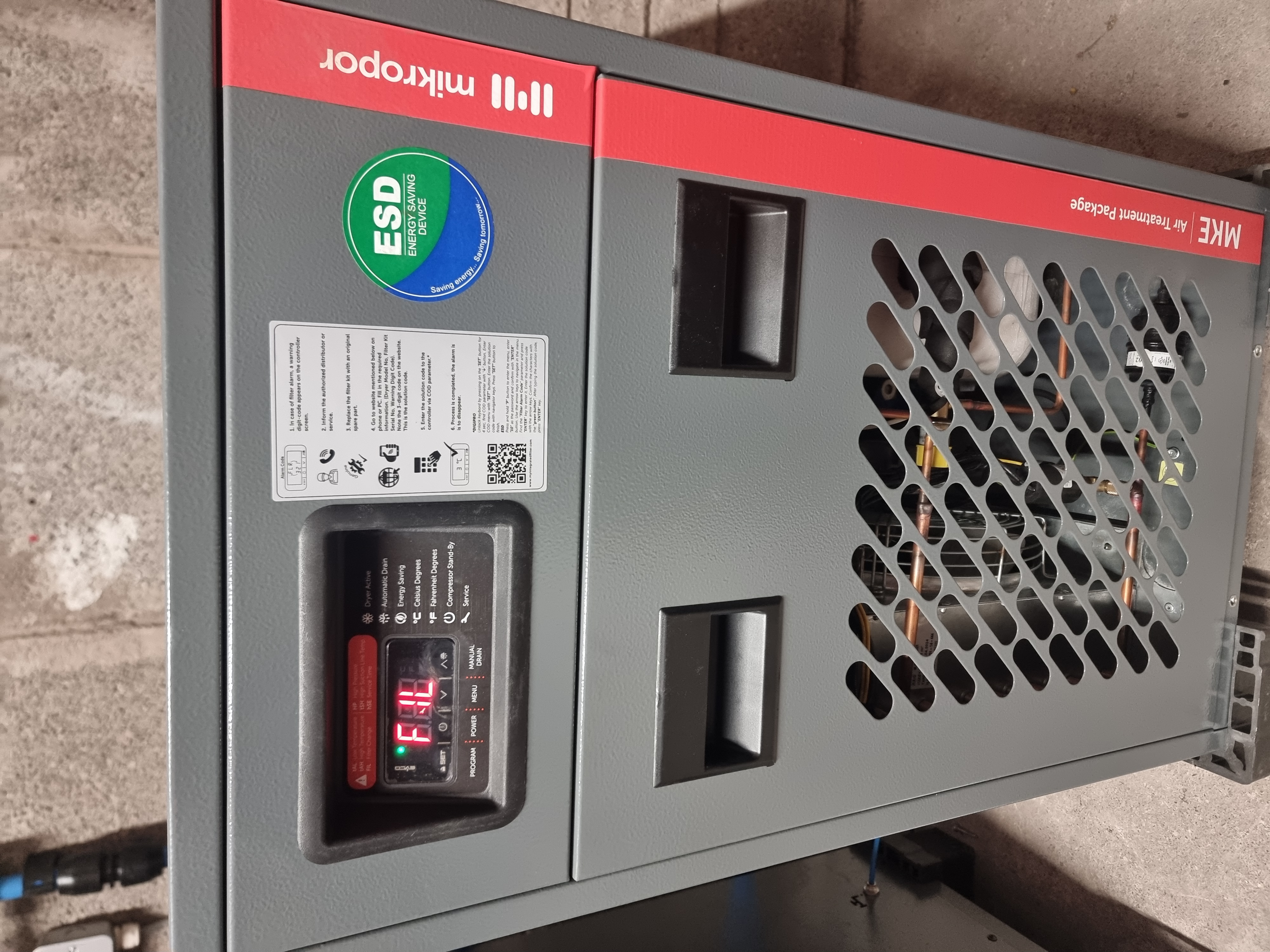 Used 22kW Screw Air Compressor | Kube PM22 | 3.2m³/m