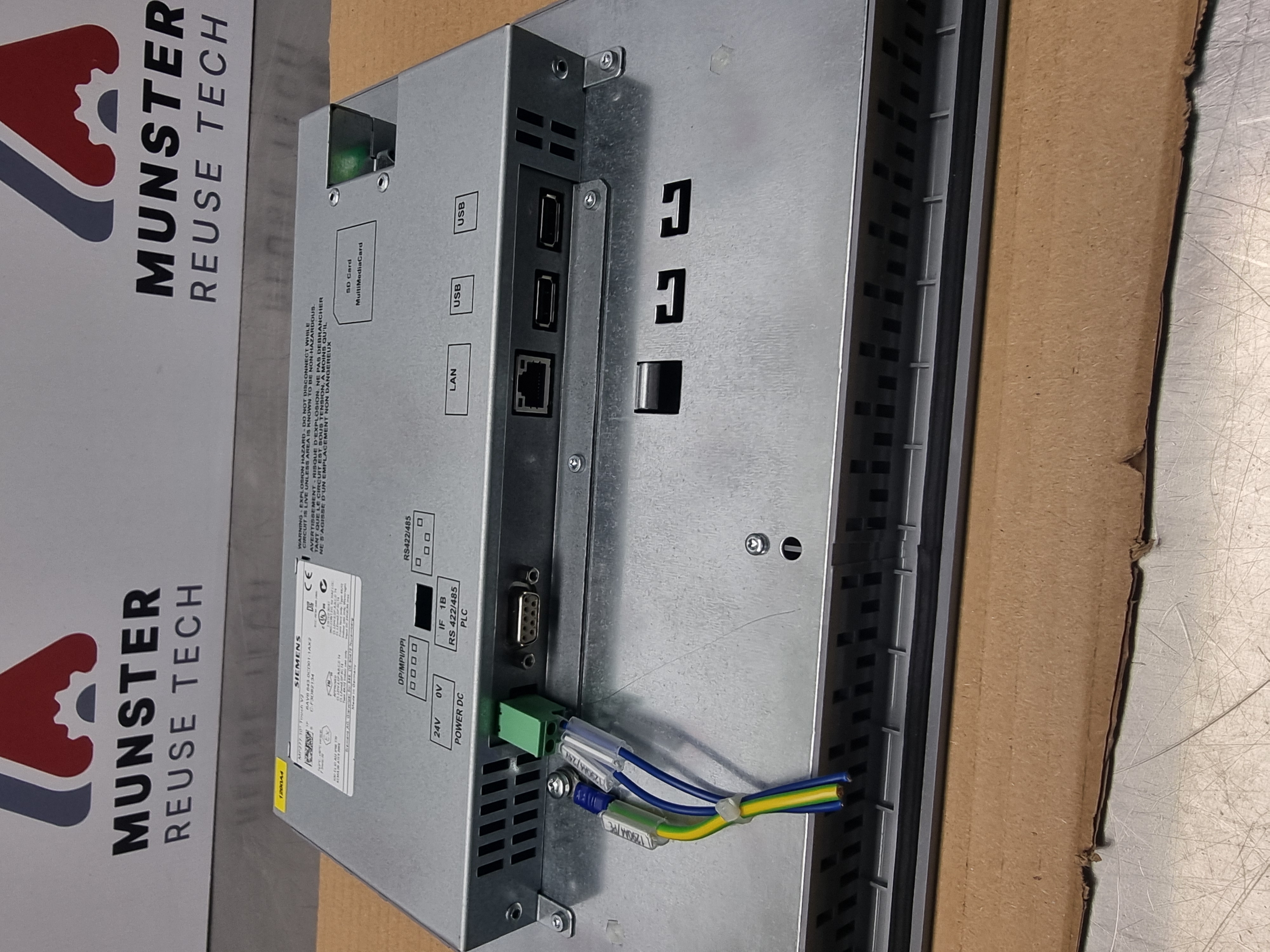 Used Siemens Simatic MP277-10" Touch HMI | 6AV6 643-0CD01-1AX2
