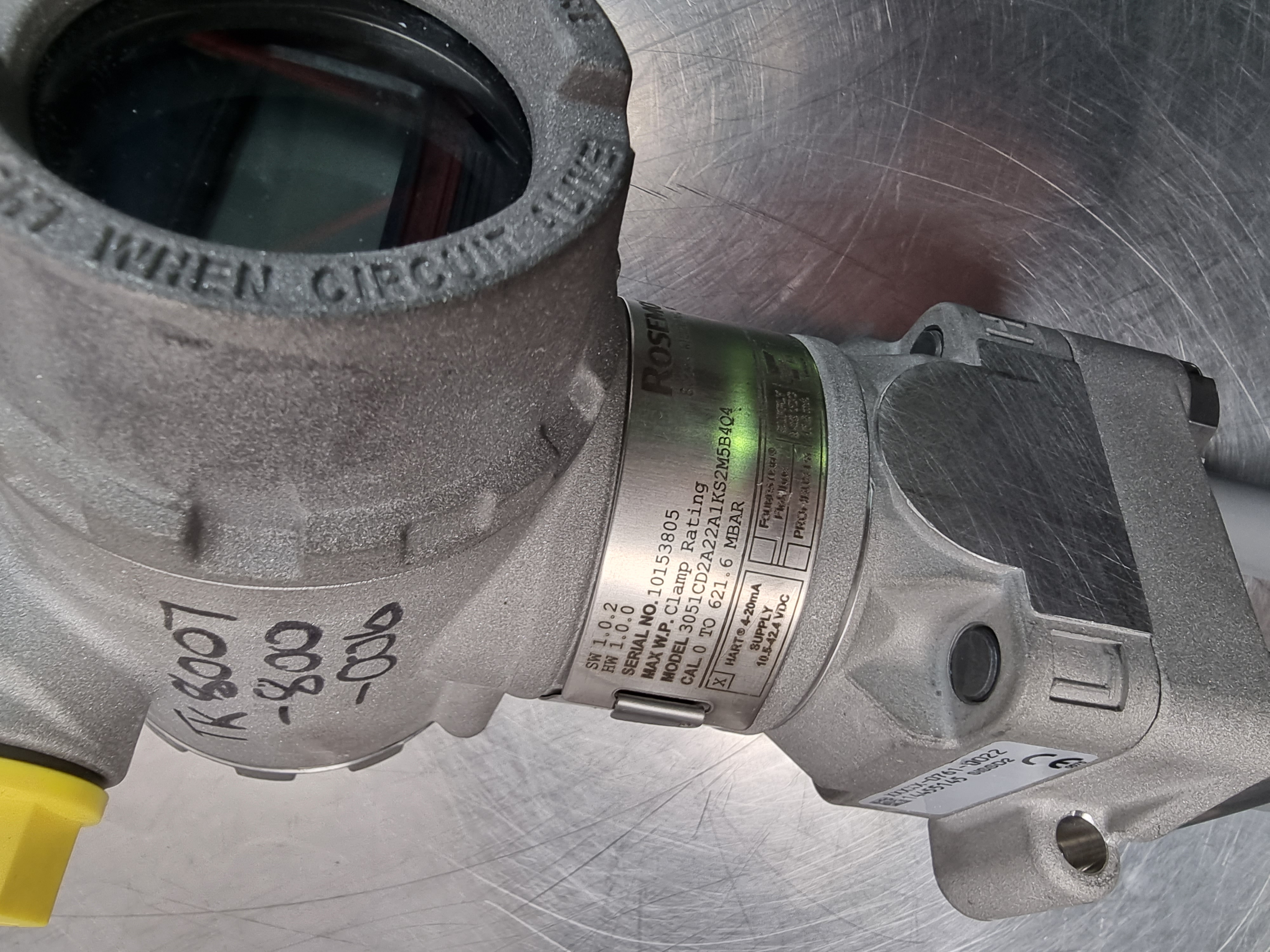 Rosemount 3051 Differential Pressure Transmitter | P/N: 3051CD2A22A1KS2M5B4Q4