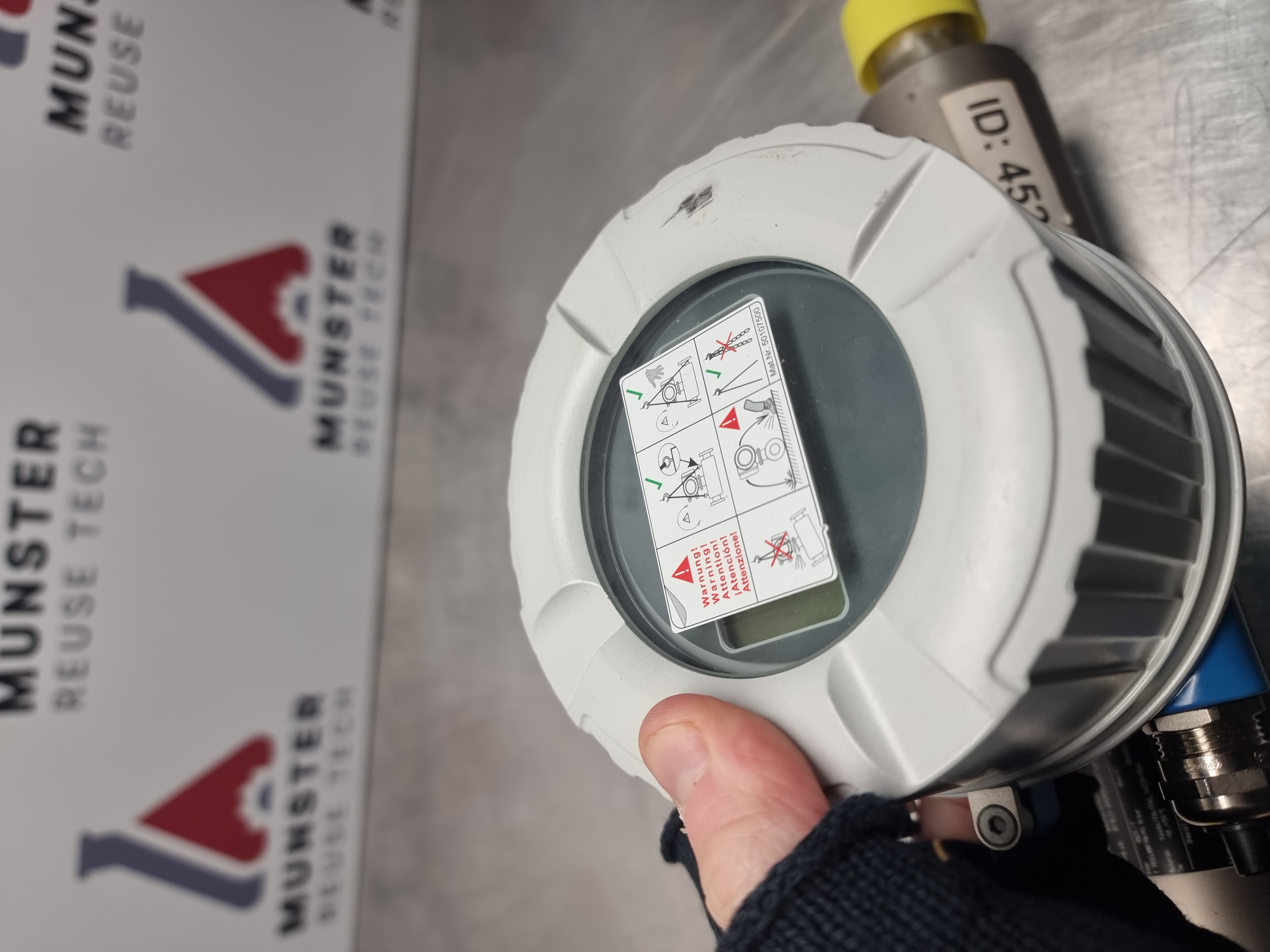 Endress Hauser Promass F Flow Meter & Transmitter | 8F1B25-3LR1/0 | DN 25 / 1"