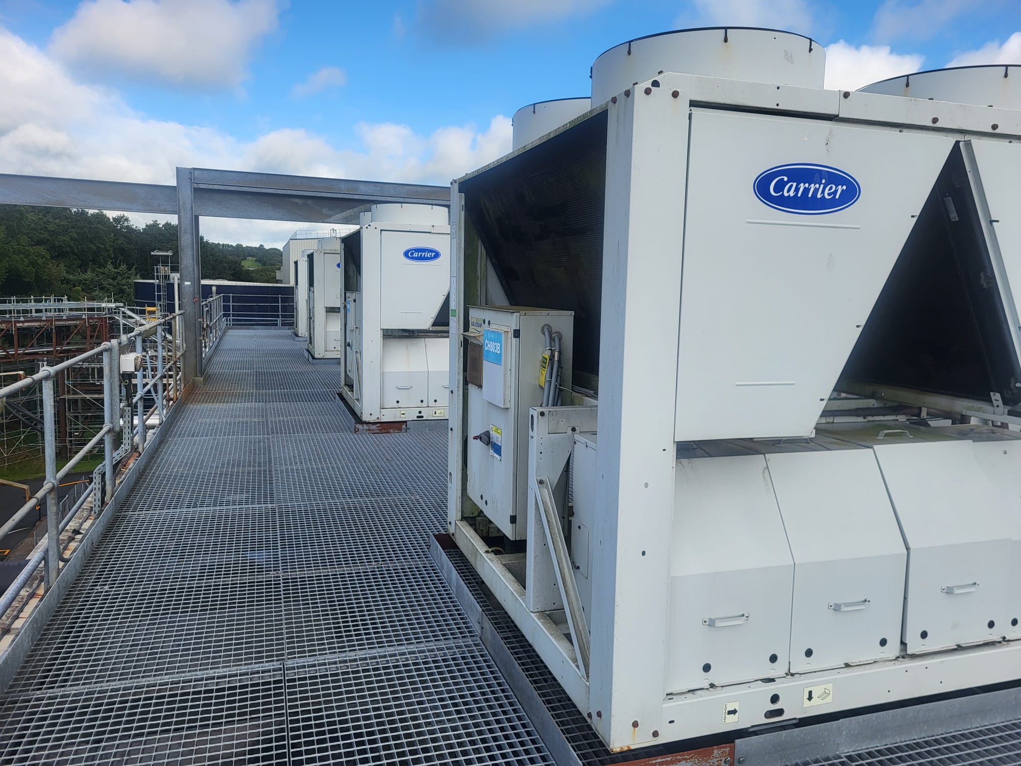 Used Carrier Aquasnap 30RBP Chiller | P/N: 30RBP-520-0119-PE