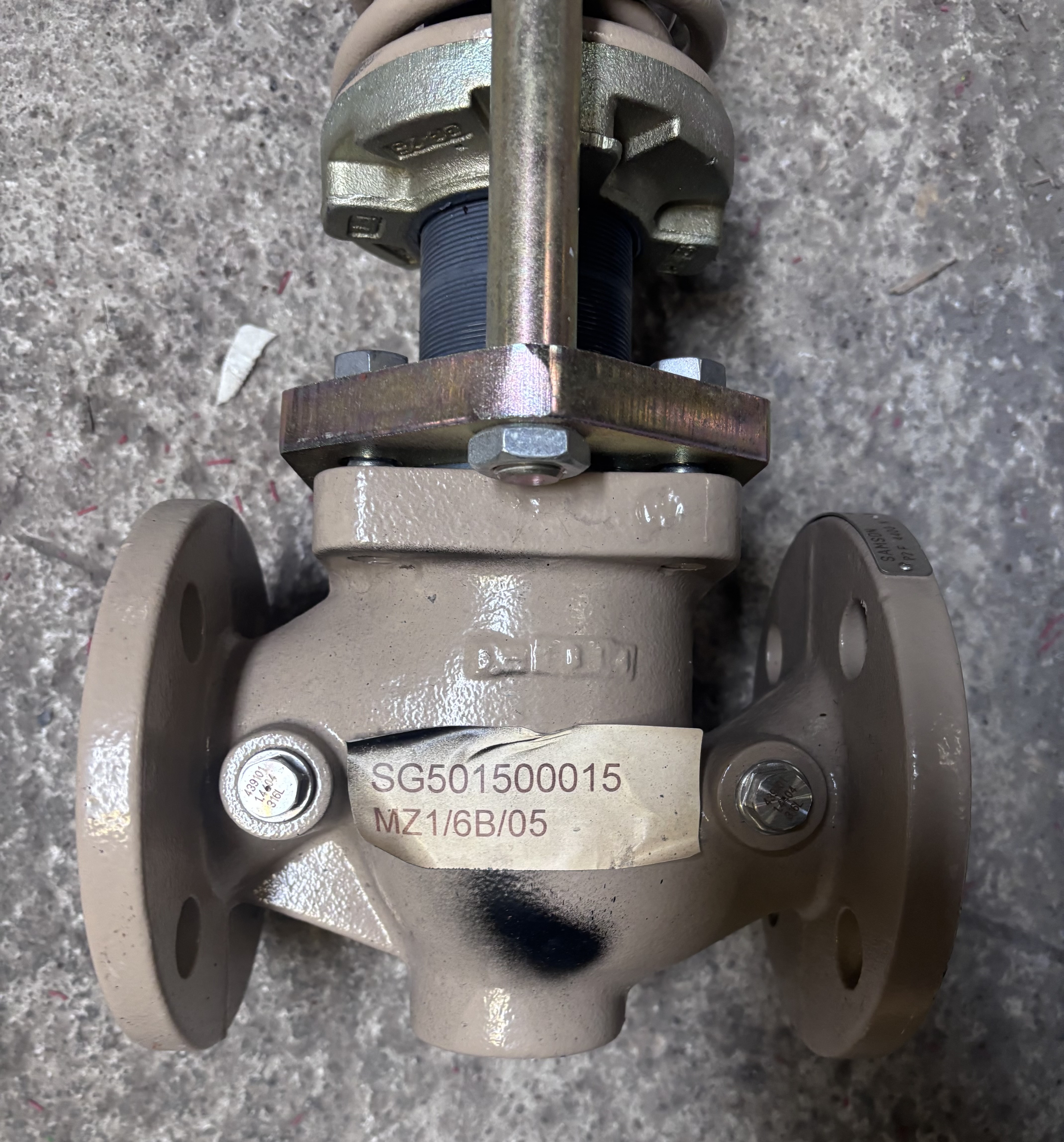 Samson Valve DN40 PN16 JL1040/126B