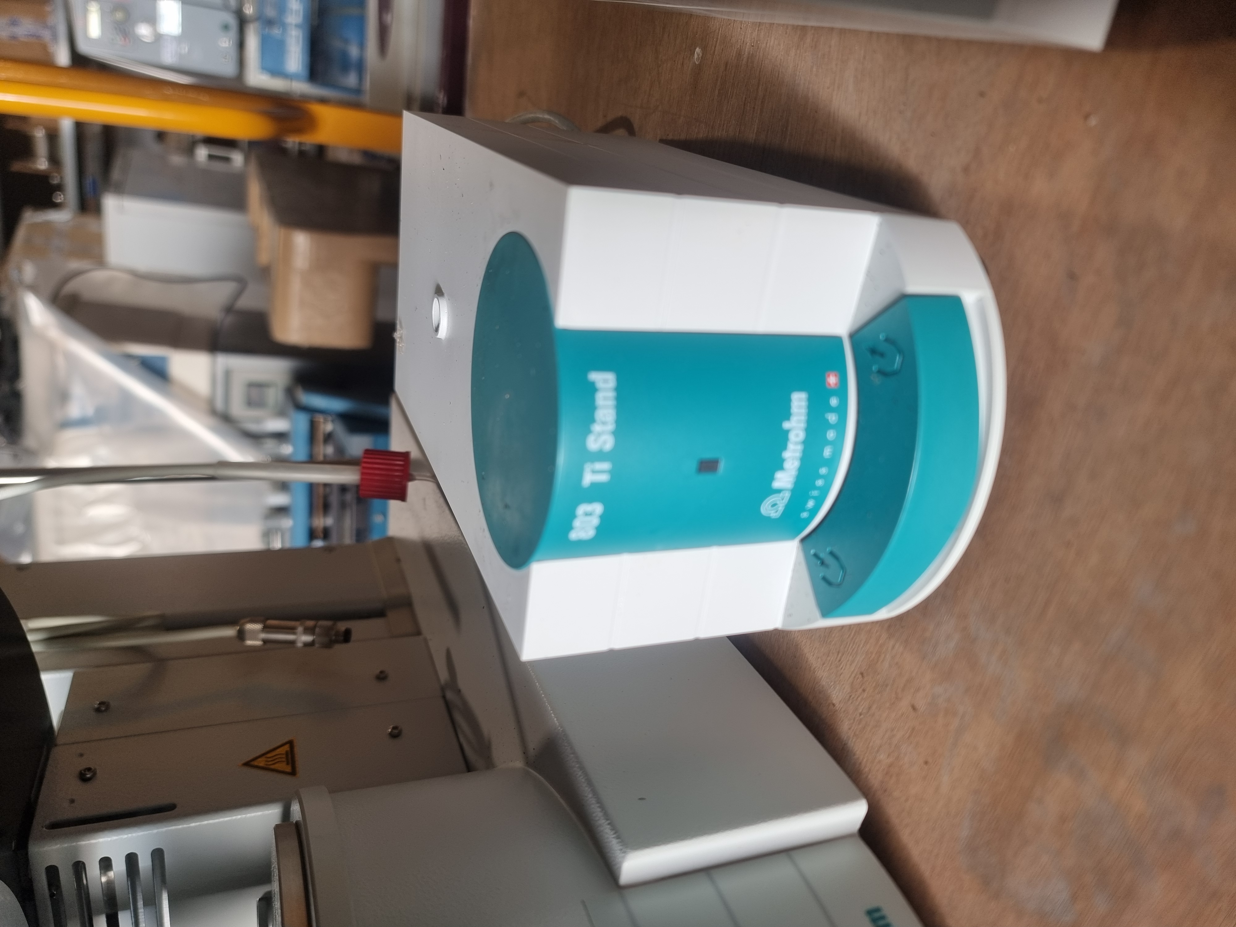 Used Metrohm 874 Oven Sampler c/w  851 Titrando & 803 Ti Stand