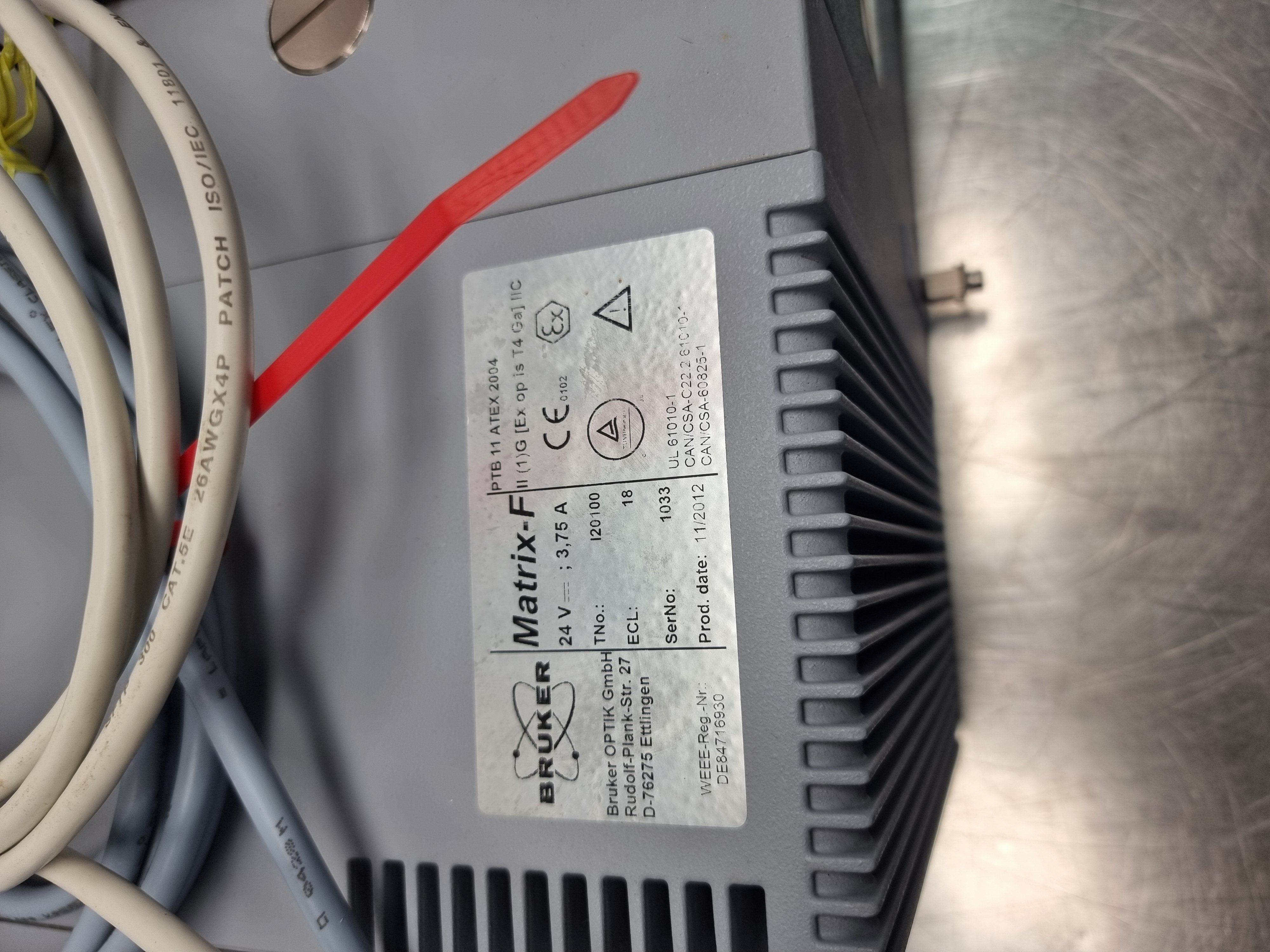 Used Bruker Matrix-F FT-NIR