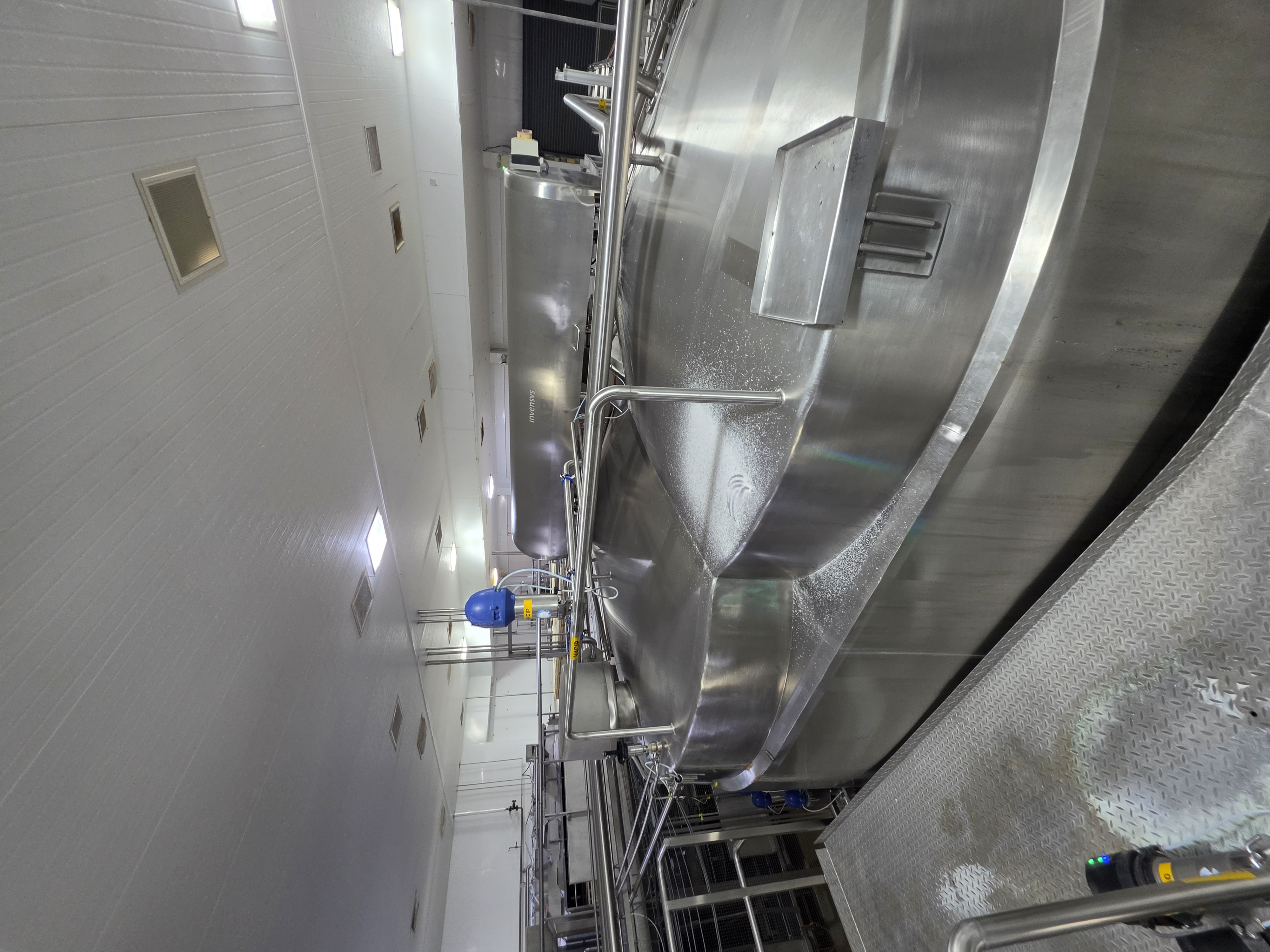Used APV Curd Master 18,000 ltr Cheese Vats