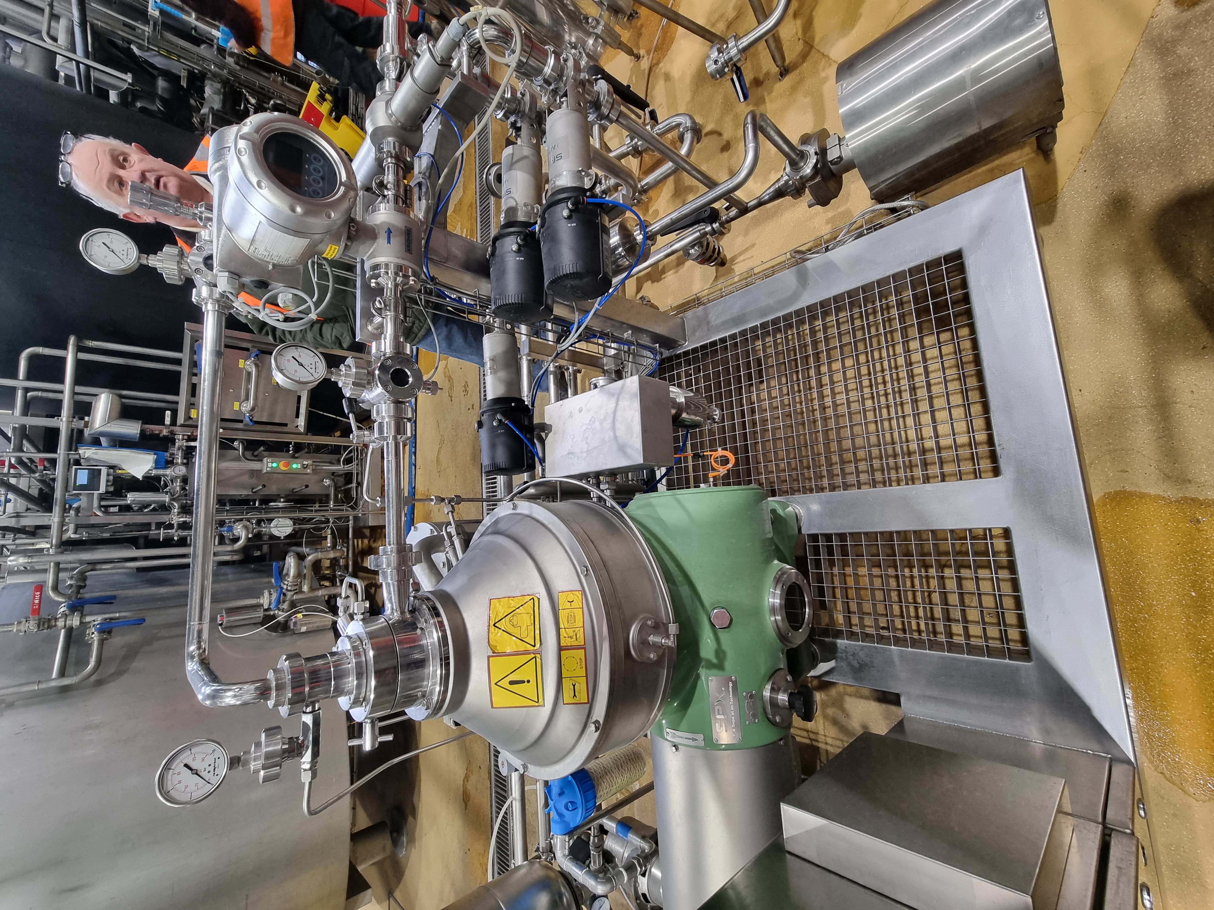 Used SPX Separator for the Brewery Industry