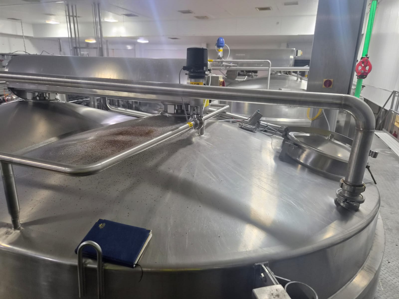 Used APV Curd Master 18,000 ltr Cheese Vats