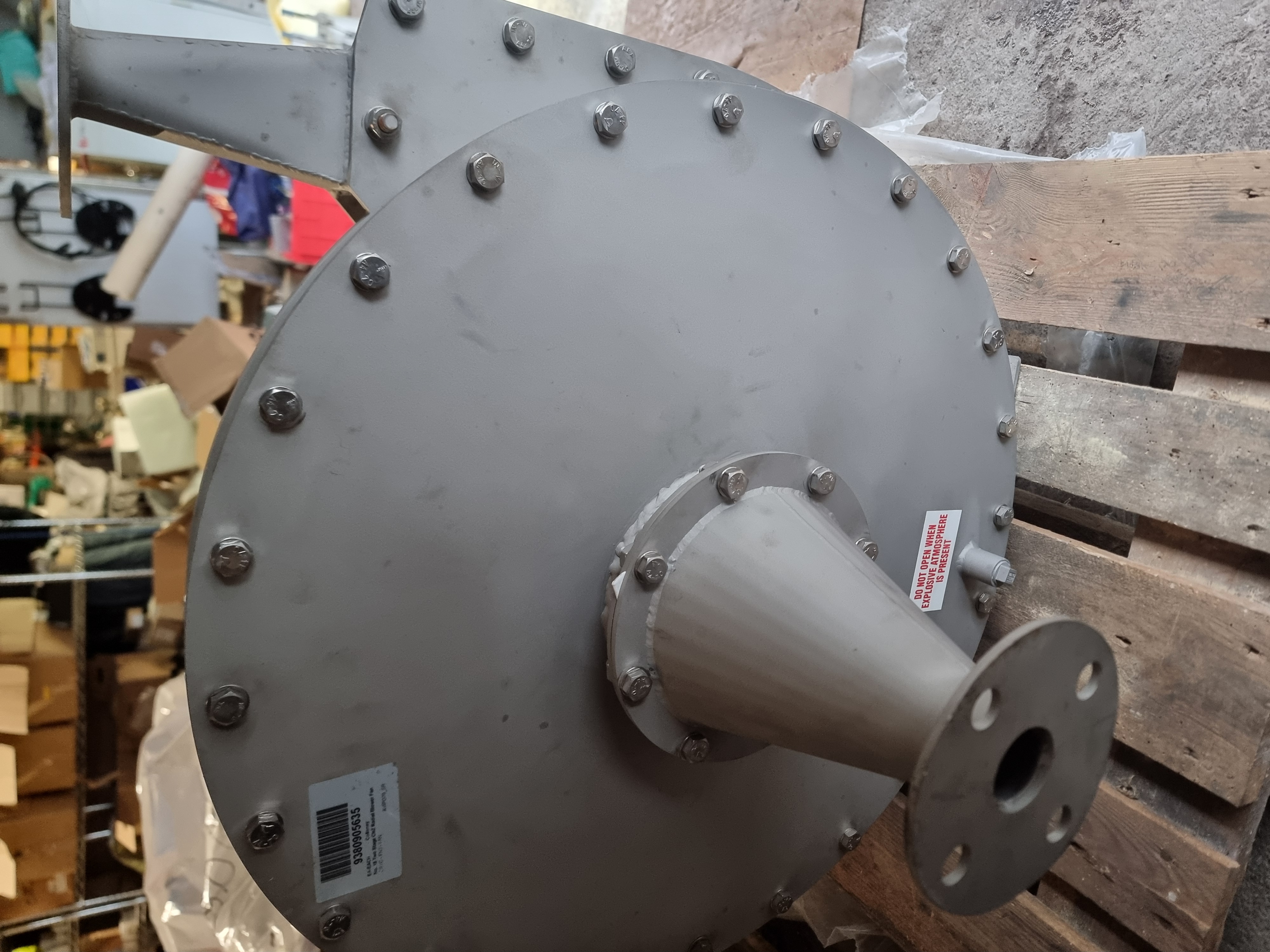 Used Halifax CNZ TS /Open Radial Blower & Exhauster | 1.5kW ATEX