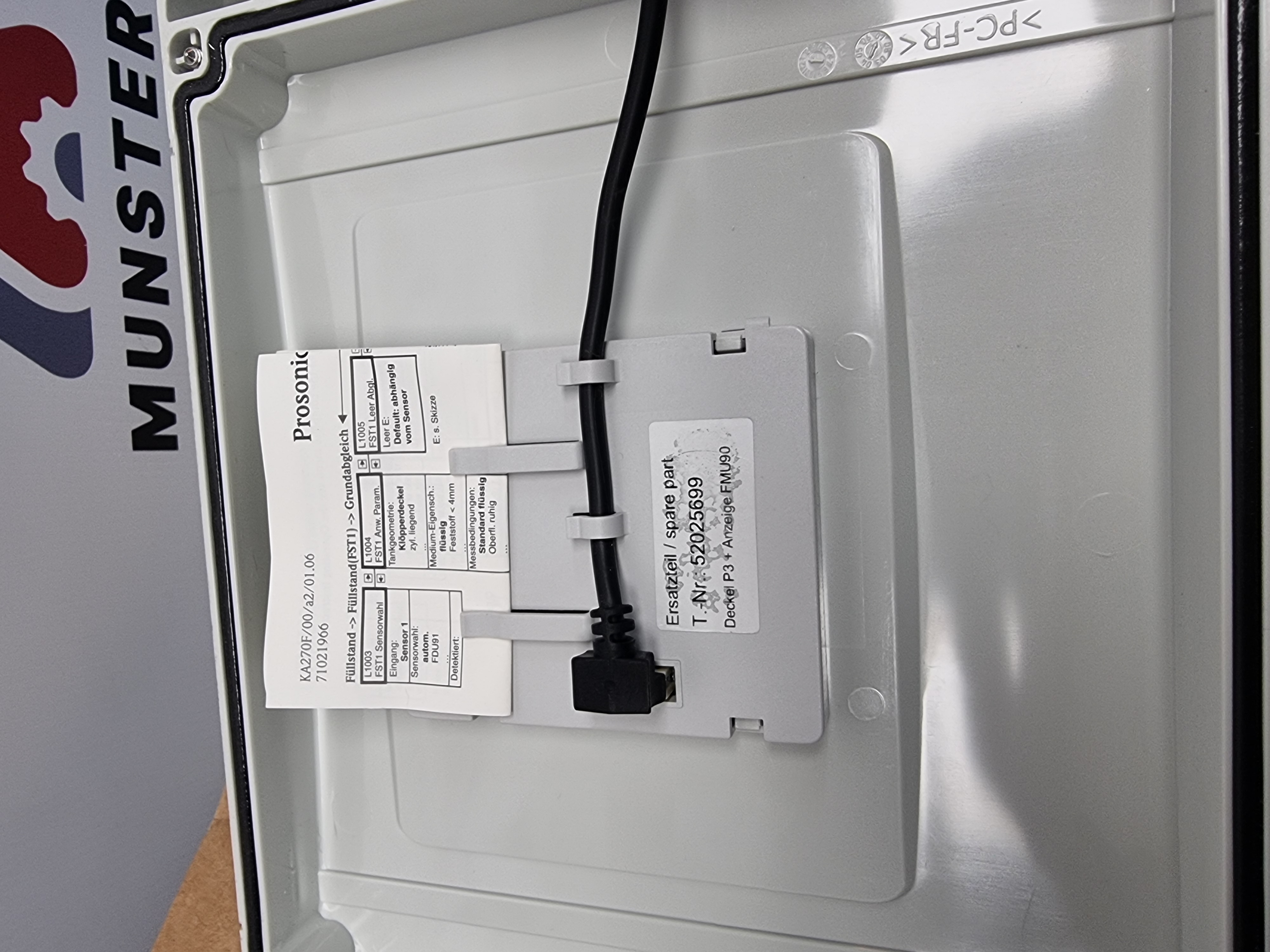 Endress Hauser Prosonic S Display & Sensor | FMU90-J11CA111AA1A c/w FDU91-RG1AA