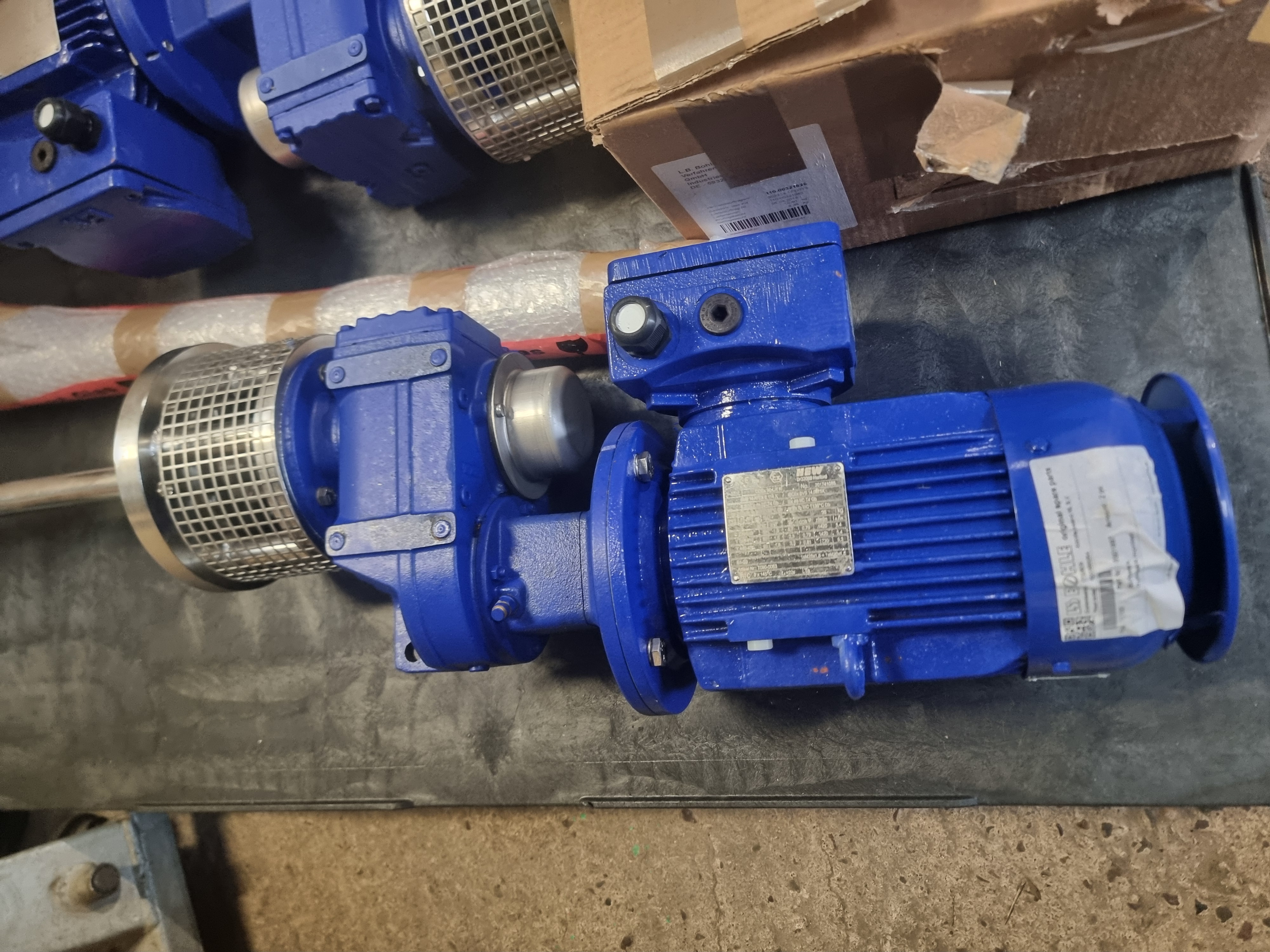 Used Bohle 600mm Agitator | 1.5kW / P/N: 0301997