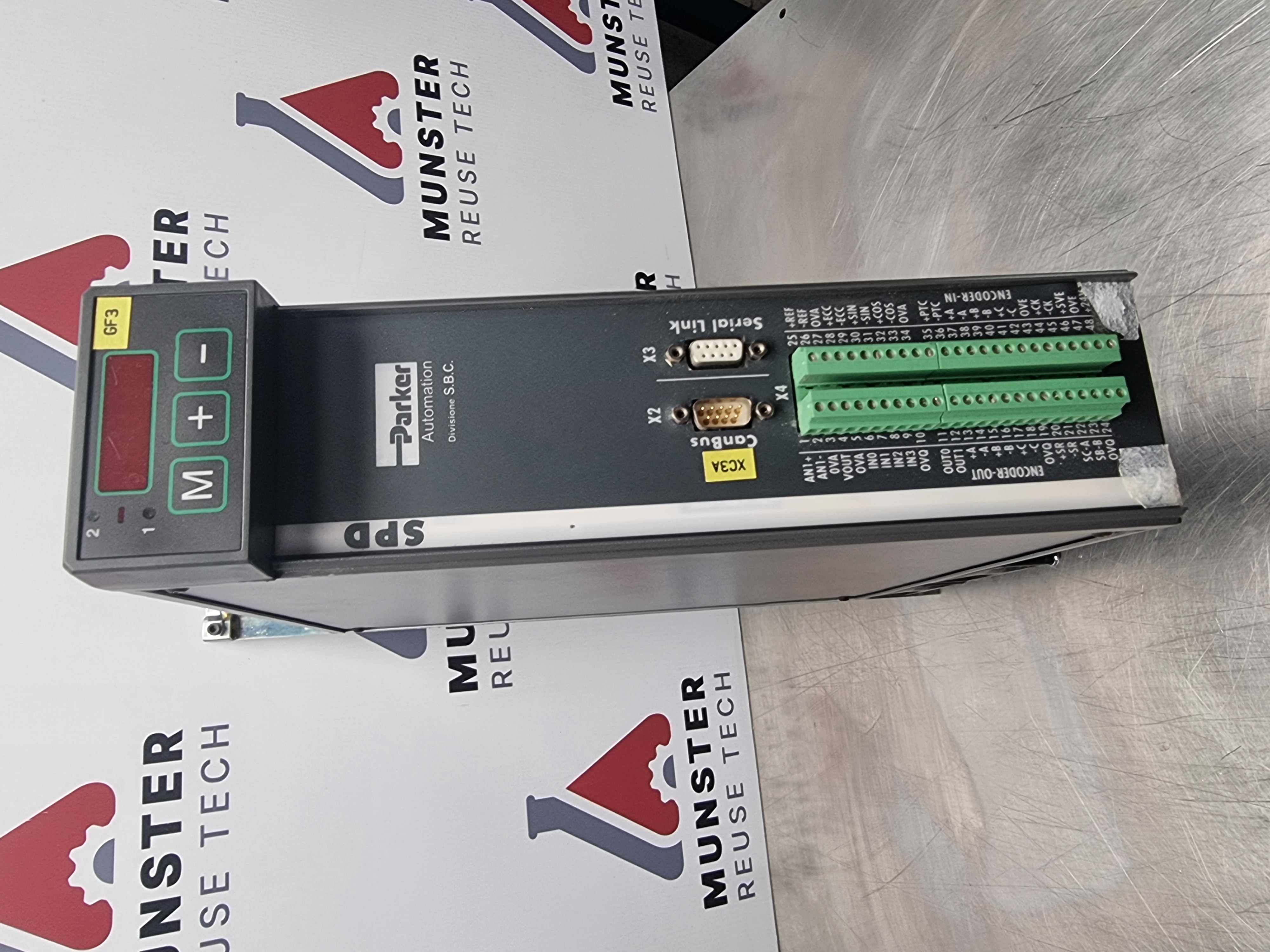 Used Parker Hannifin SPD2 Servo Drive | Power Output: 2X3XAC 480V 2A