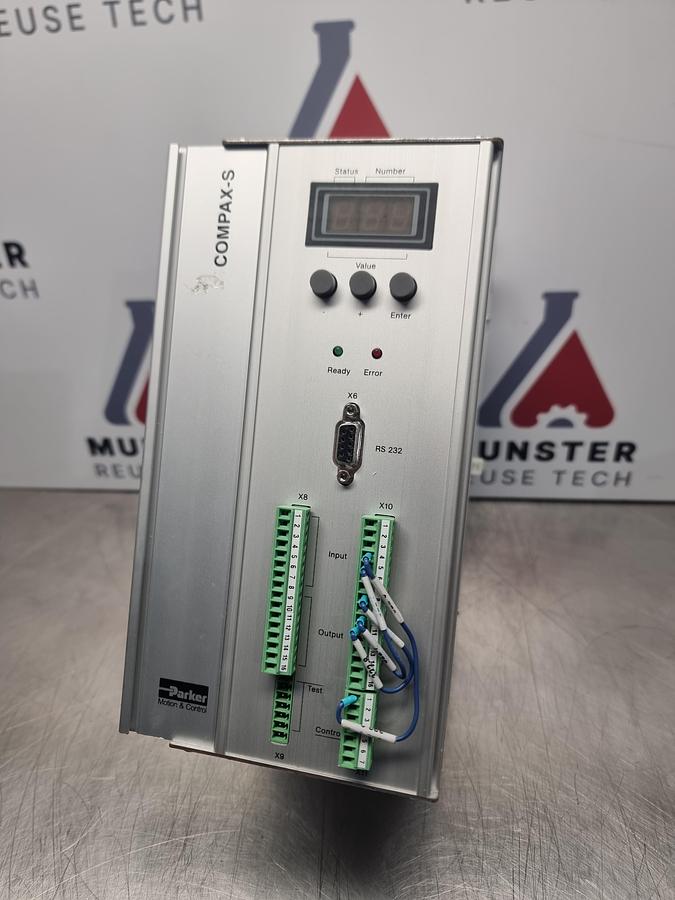 Used Parker Hannifin Compax-S Digital Servo Drive | CPX2570S/E2/F3 | SW: 6.62