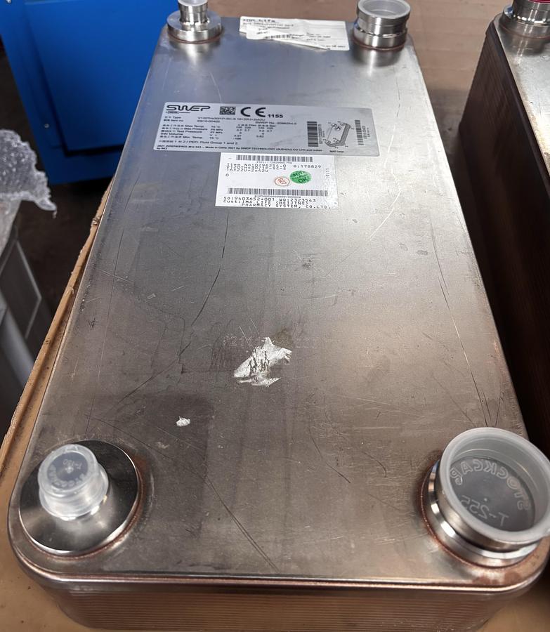 SWEP V120THx30/1P-SC-S 16+22U+2x42U Brazed Plate Heat Exchanger 0296254.0