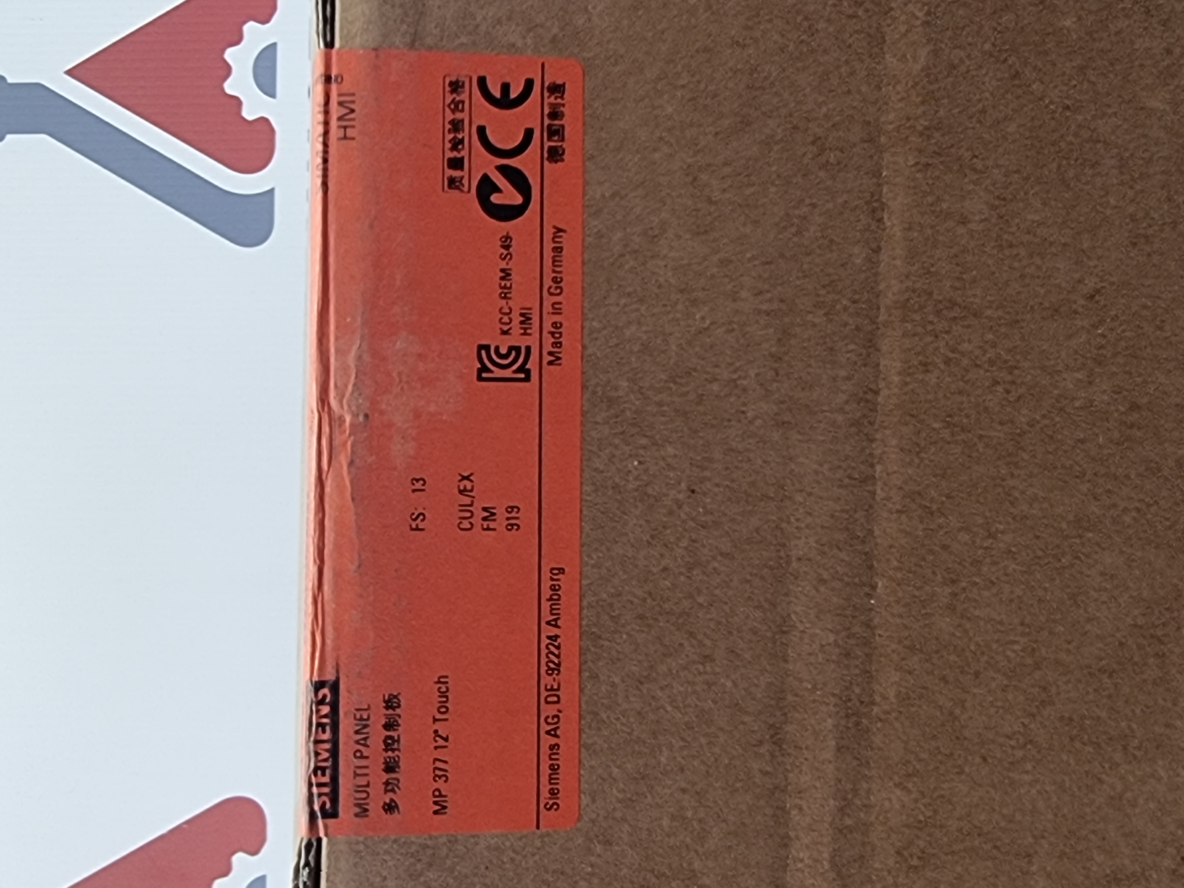 Siemens Simatic MP377 Touch 12" | 6AV6 644-0AA01-2AX0 | E-Stand: 13