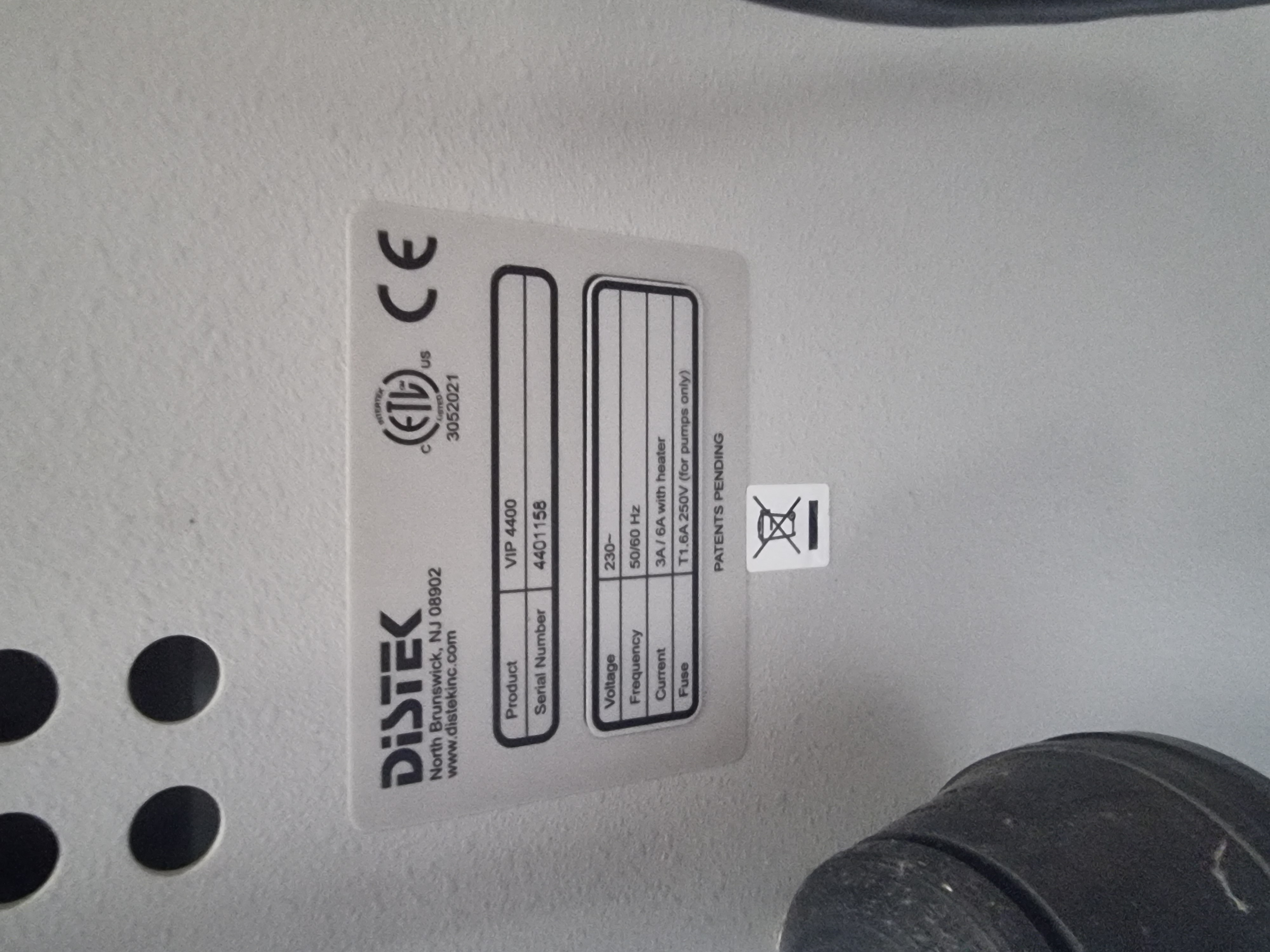 Used Distek VIP 4400 Dissolution Vessel Washer