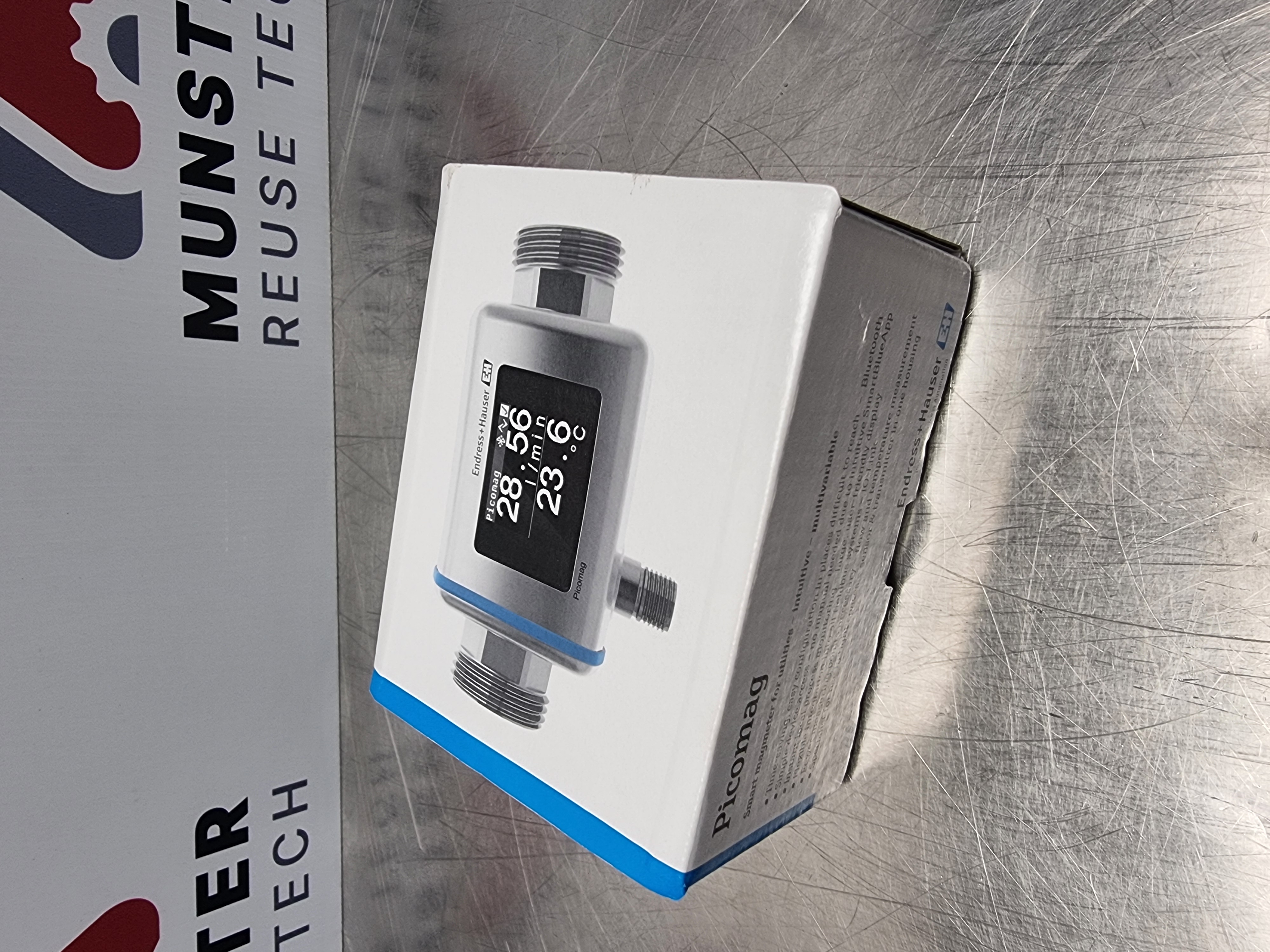 Endress Hauser Picomag Flowmeter | DMA15-AAAAA1 c/w Bluetooth I/O