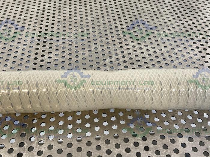 Used Sani-Tech  STHT-WR-1500 19" Silicone Hose w/ 1 1/2" Sanitary Fitting