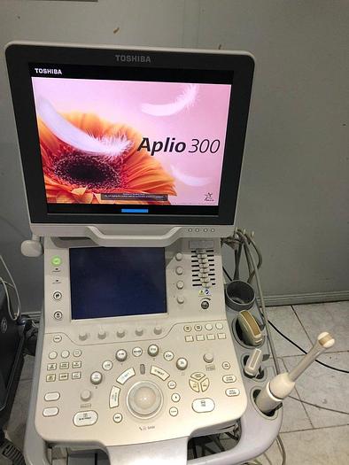 Gebraucht Toshiba Aplio 300 Ultraschallsystem mit 3 Sonden