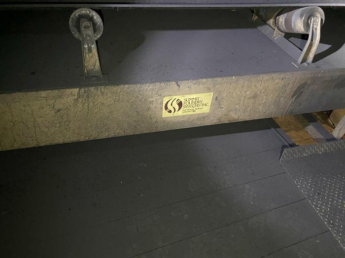 Used 24" Rubber Belt Summit Foundry Systems, Inc. Conveyor Summit Foundry
