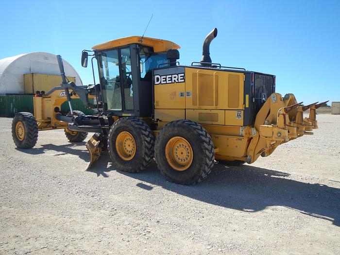 Used 2011 John Deere 672G 6wd Motor Grader