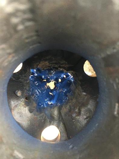 Used 9 7/8" Tri-Cone Bit