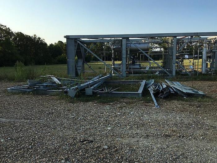 Used UNUSED 350 SQ. FT. PFAUDLER WIPED FILM EVAPORATOR - MODEL 350-60H-750