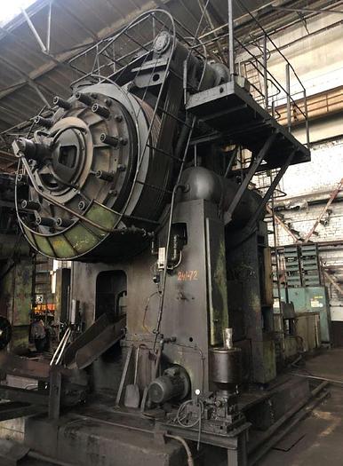 Used 1986TMP VORONEZH KB8042 1600t MECHANICAL HOT STAMPING PRESS