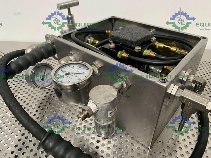 Used Pall SSHP-428 Stainless Steel Hydraulic Pump Maximum Pressure 4500 PSI