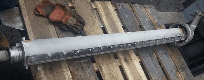Used 6 SQ. FT. APV SCRAPED SURFACE HEAT EXCHANGER – S/S ROTOR