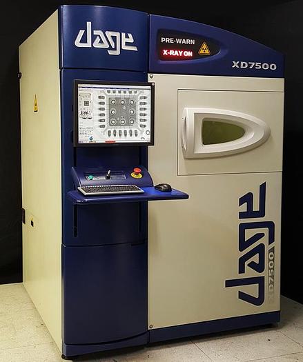 Used 2005 DAGE XD 7500 TR Open Tube 160KVa PCB BGA X-Ray machine