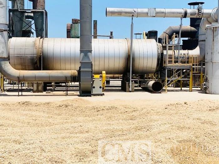 Used Player Design 12x50 Drum Dryer with Burner