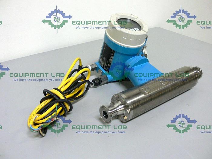 Used Endress Hauser Promass M 83 83M25-AATFAAAAL2AK 1" Triclamp Flowmeter