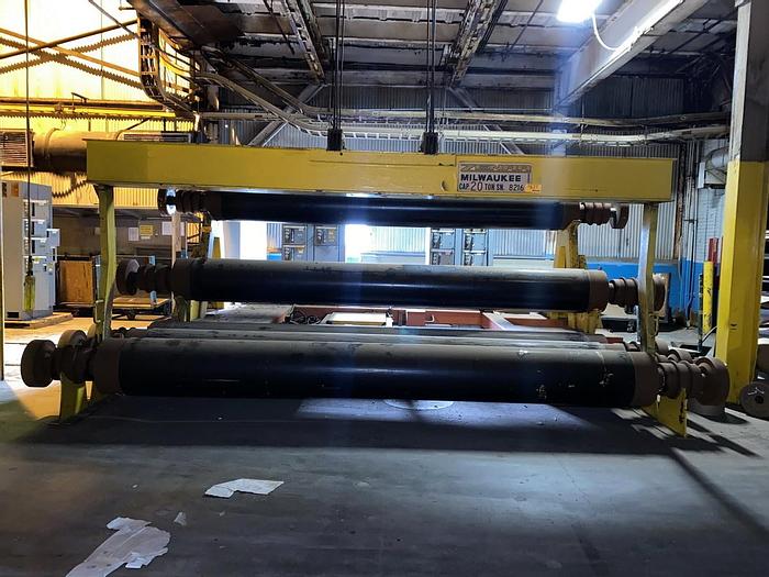 Used ZENAR  ROLL LIFT OVERHEAD CRANE 20 TON CAPACITY - ON HOLD