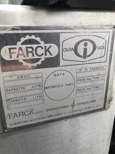 Used Farck Portable Wine Grape Crusher