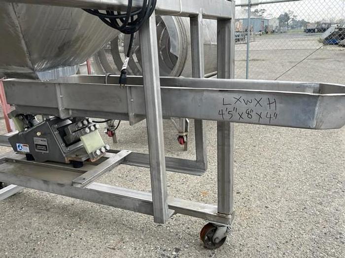 Used Stainless Steel Dual Surge Hopper System