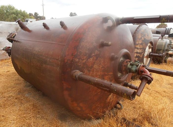 Used Reactor, 1,000 Gallon, G/L, 100 PSI, Jkt, Agit, Pfaudler, #C636125