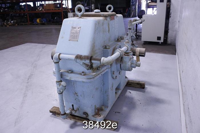 Used Lufkin S2212CH Gear Box with ITT Standard Shell and Tube Heat Exchanger, 3.576/1 Ratio #38492