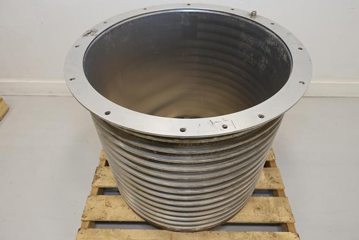 Used Voith Model 20 Pressure Screen Basket #44235