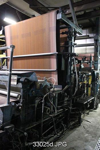 Used Beloit Fourdrinier 95" Wire Width Paper Machine #33025