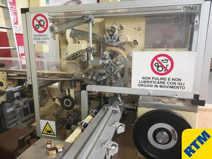 Used Chocolate Single Twist Wrapper