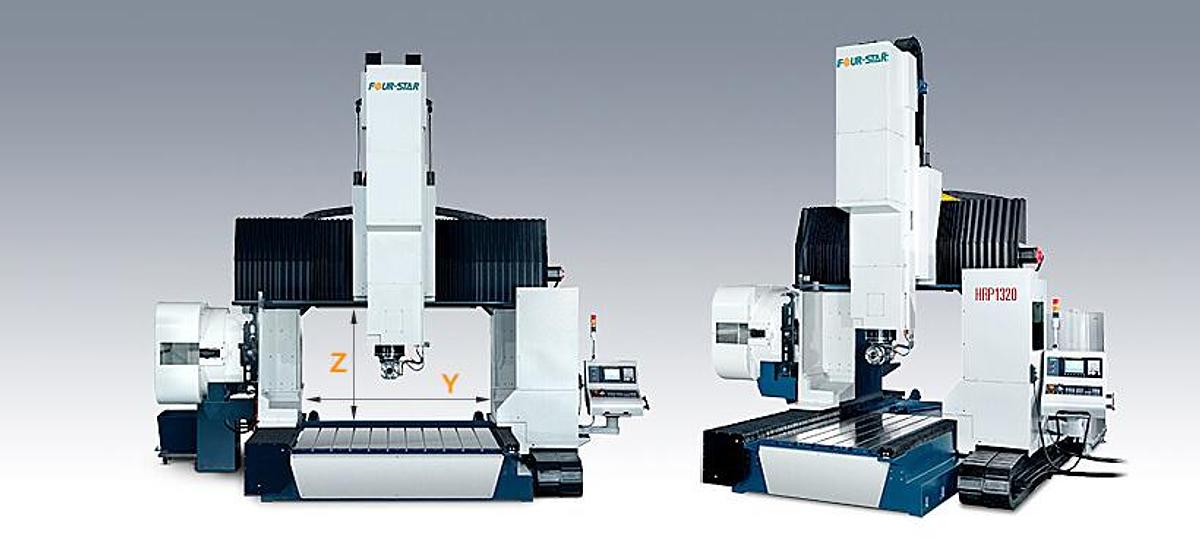 Fresadora de pórtico deslizante de alta precisión Four-Star Series HRP y HDT