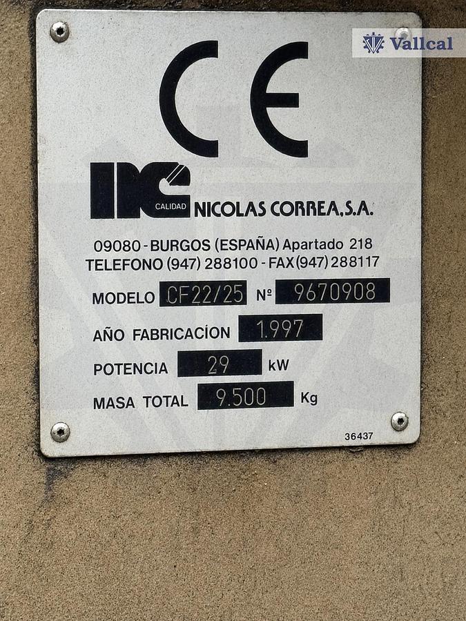 Usado Fresadora de bancada fija de segunda mano Nicolás Correa CF22/25