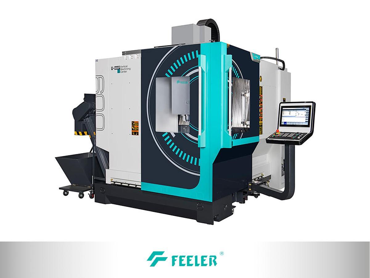 Usado Centro de mecanizado vertical de 5 ejes FEELER serie U