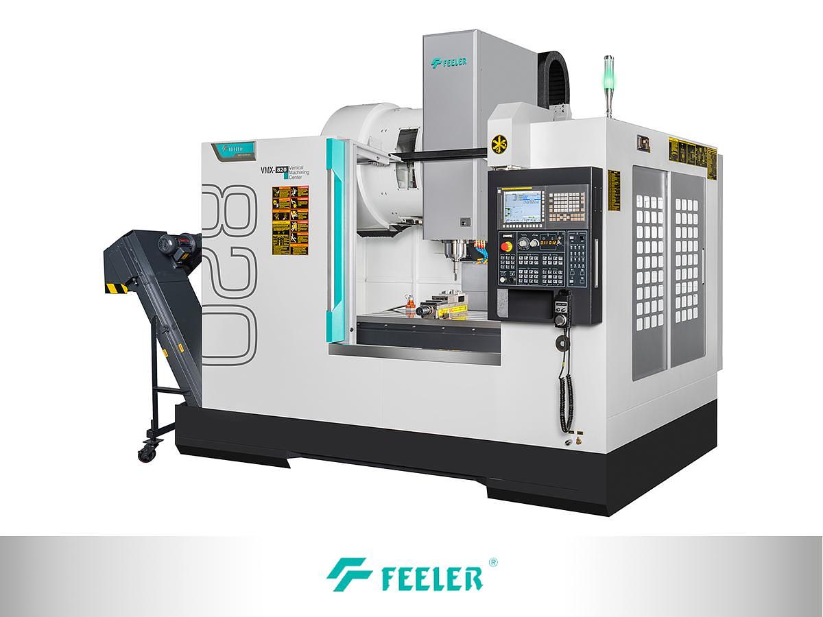 Centro de mecanizado vertical con guías lineales FEELER serie VMX