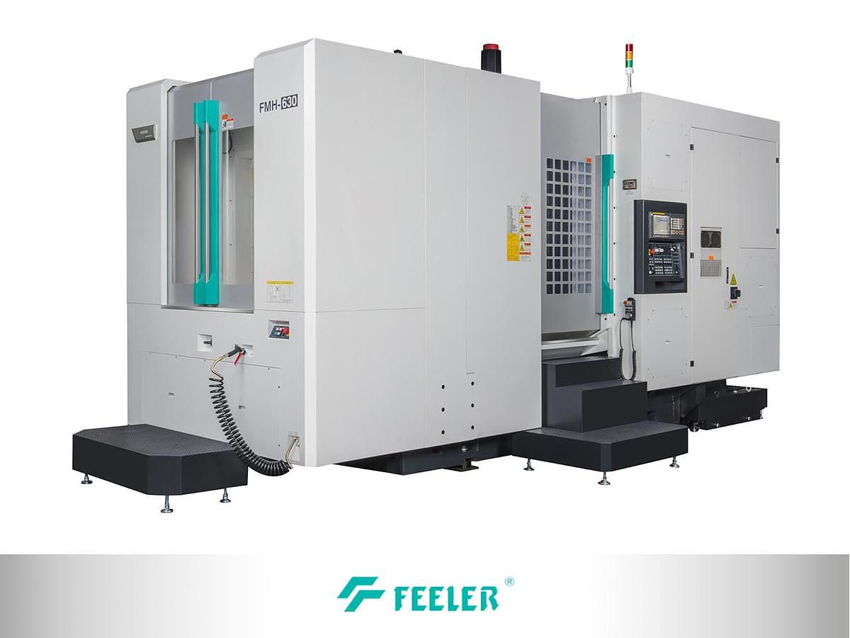 Usado Centro de mecanizado vertical de 4/5 ejes FEELER Serie FMH