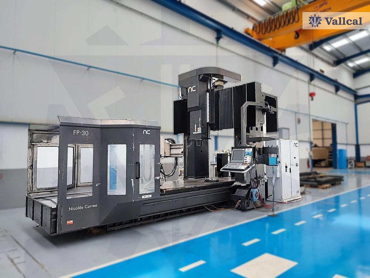 Usado Fresadora de puente Nicolás Correa FP30/35 reacondicionada