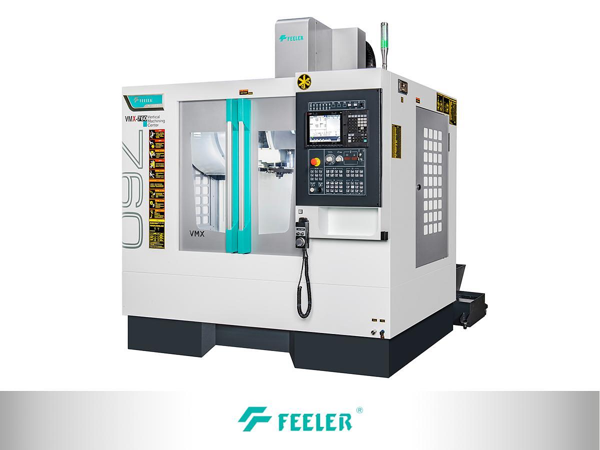 Centro de mecanizado vertical con guías lineales FEELER serie VMX
