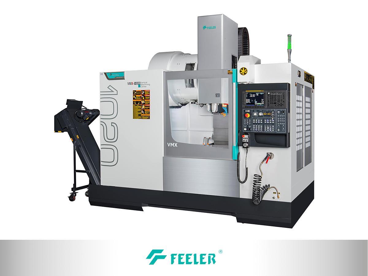 Centro de mecanizado vertical con guías lineales FEELER serie VMX